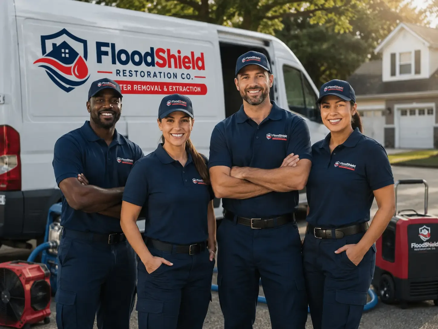 Flood Damage Restoration company in Joy, IL