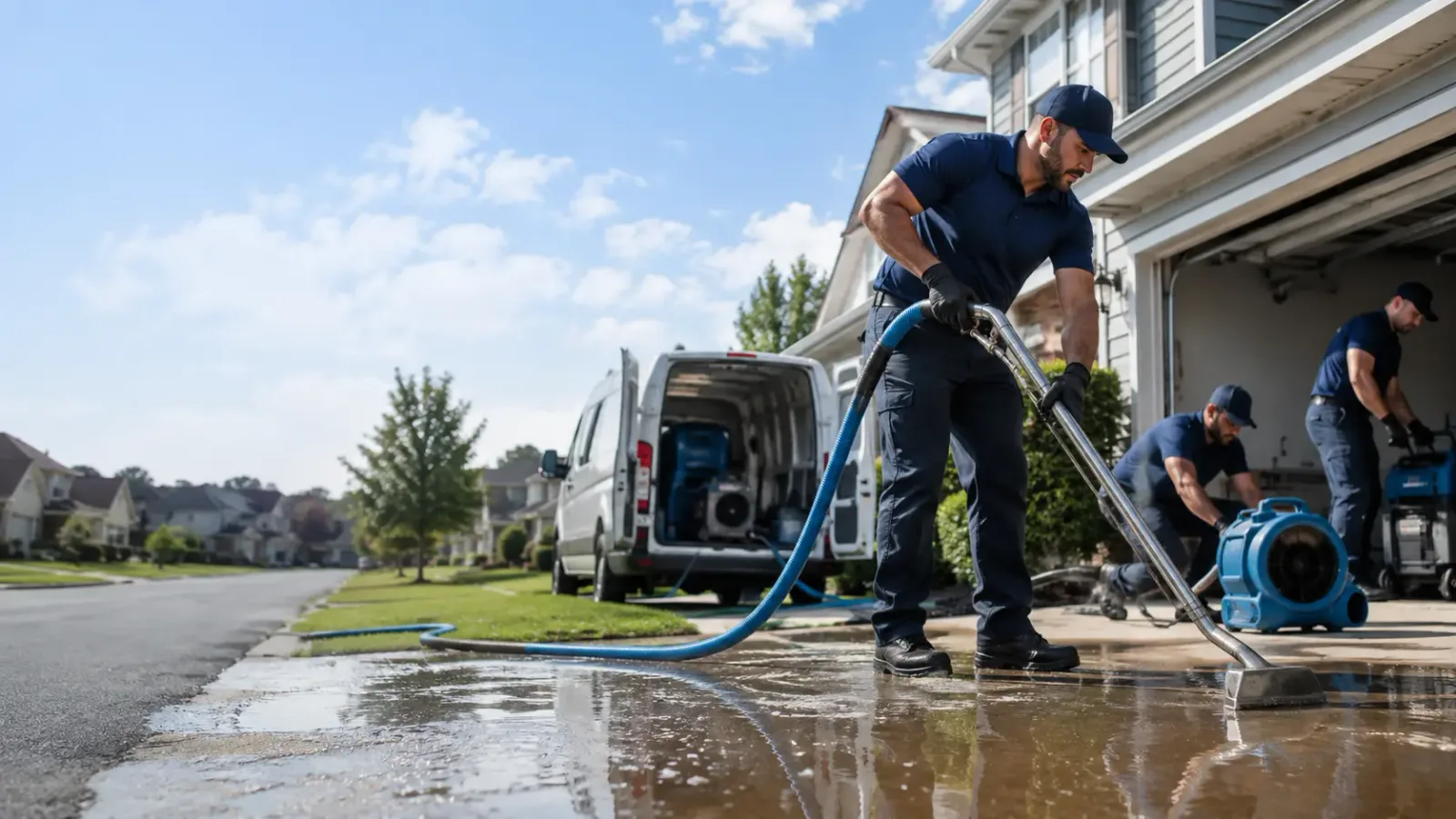 Flood Damage Restoration in Joy, IL